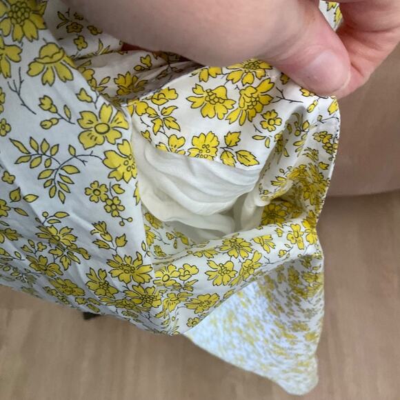 J. Crew Paloma dress Liberty floral boho garden party smocked adjustable vacay L - Picture 12 of 16